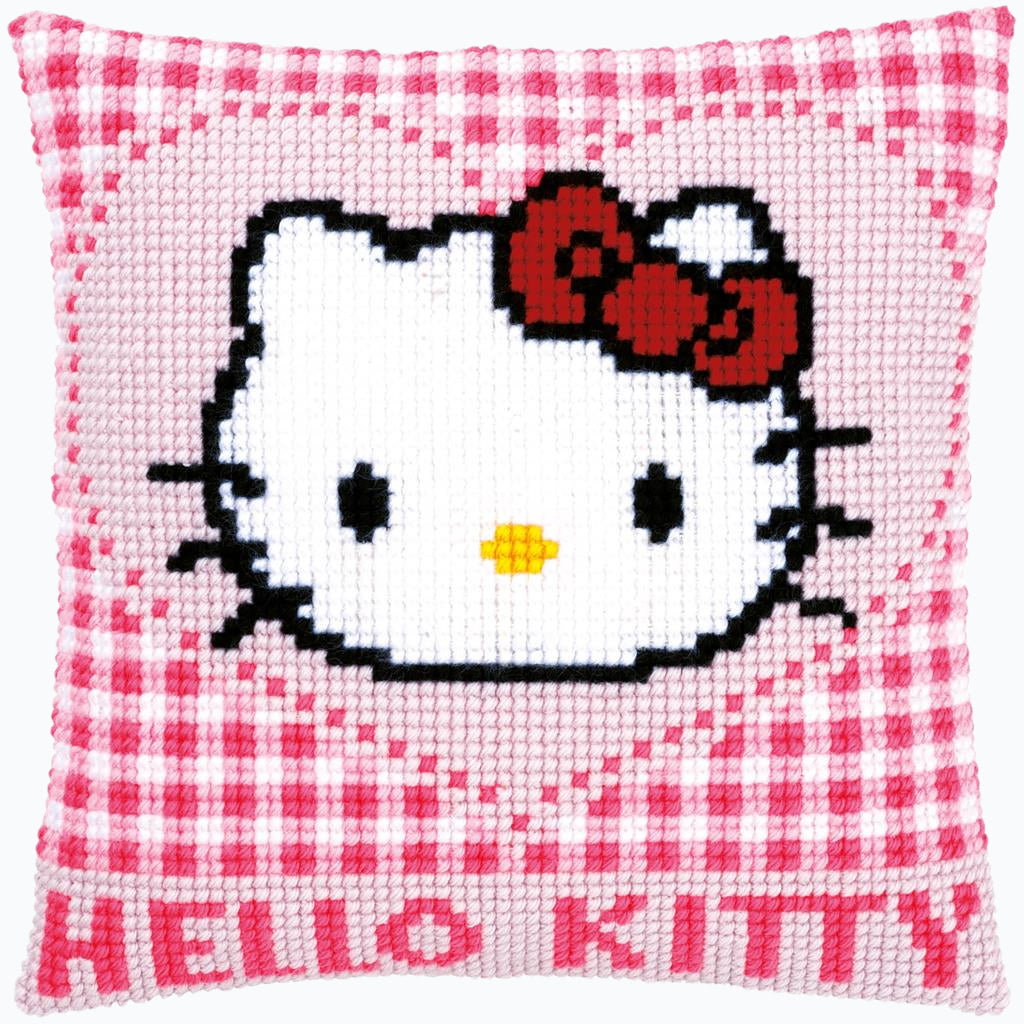 Kussen Borduurpakket - Hello Kitty In Hartje PN-0148211
