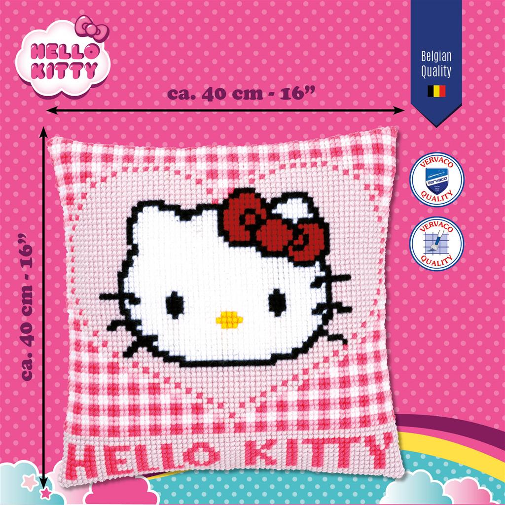 Kussen Borduurpakket - Hello Kitty In Hartje PN-0148211