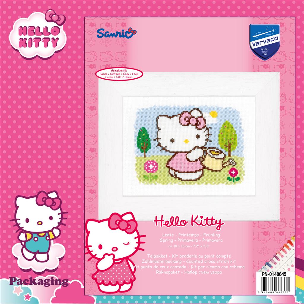 Embroidery kit - Hello Kitty Spring PN-0148645