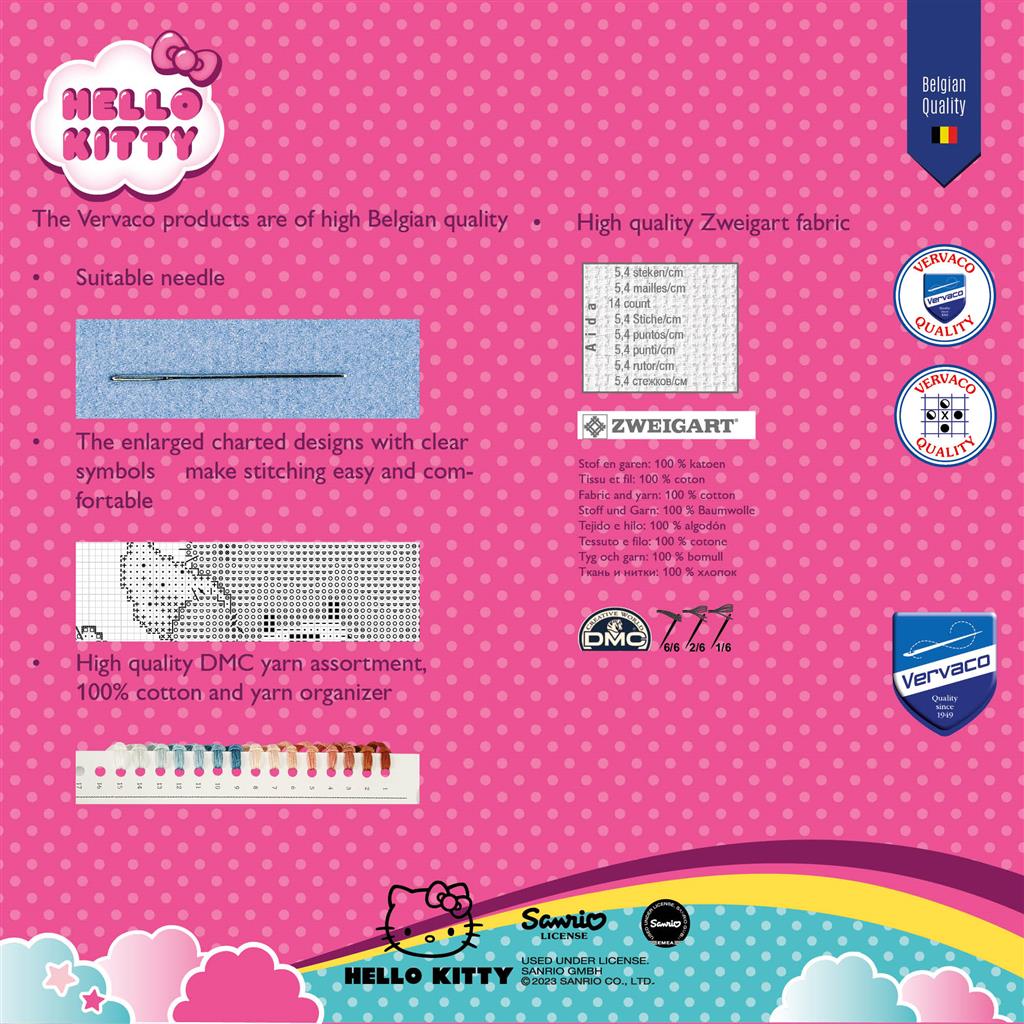 Borduurpakket - Hello Kitty Zomer PN-0148646