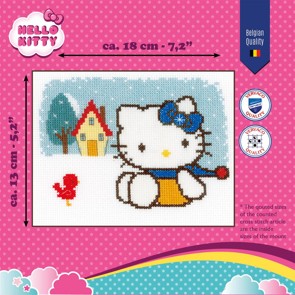 Embroidery kit - Hello Kitty Winter PN-0148648