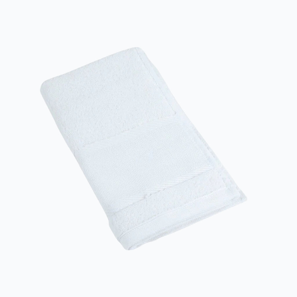 Gastendoekje Met Aida Borduurstrook - 30x50 cm - White