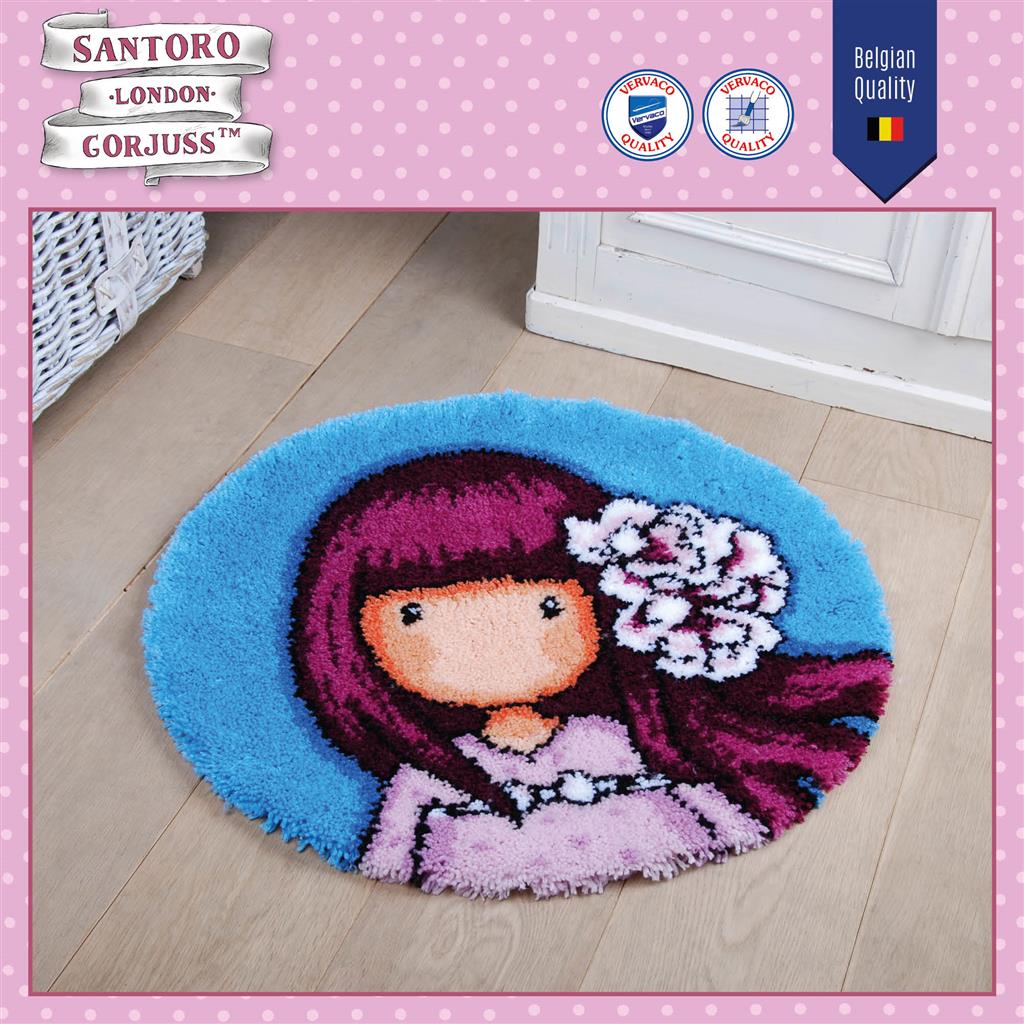 Kit de tapis noué Gorjuss Cherry Blossom PN-0187915