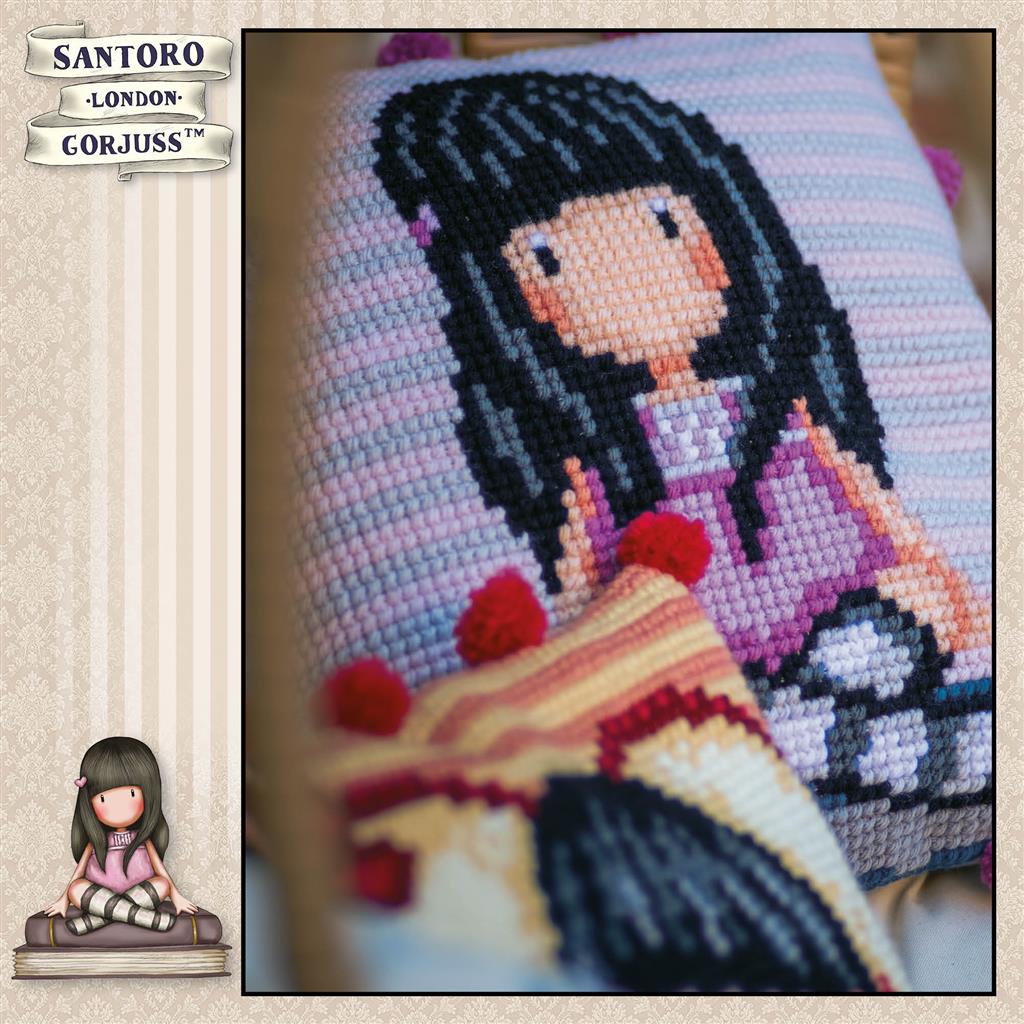 Cushion Embroidery Kit - Gorjuss The Words PN-0187991