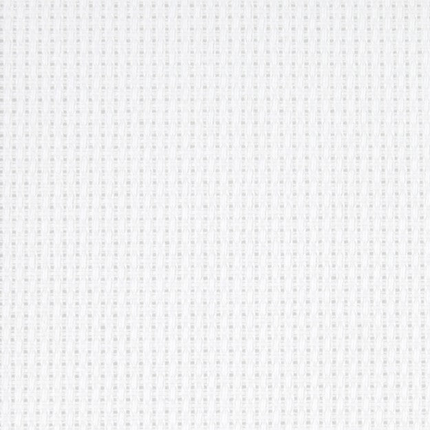 Borduurstof Aida 11 ct - 50x30 cm - White