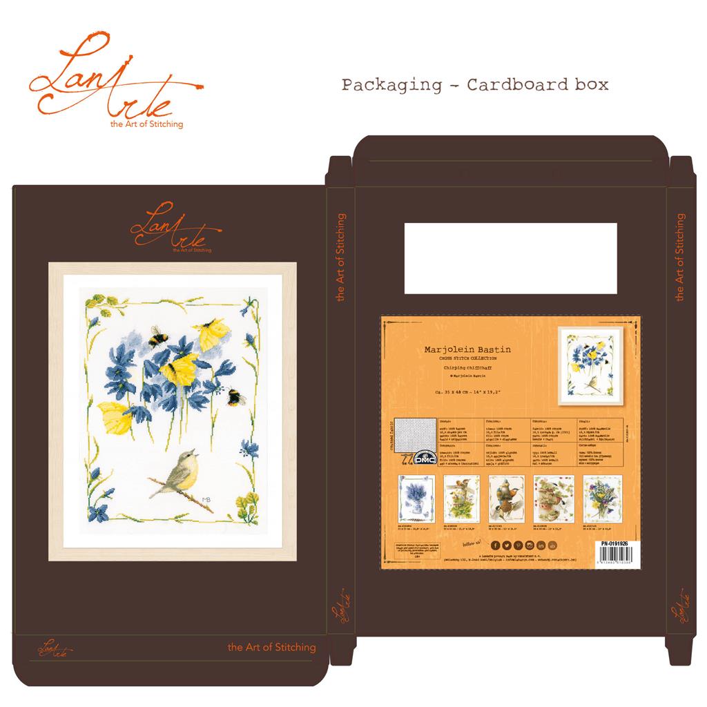 Embroidery kit - Chirping Chiffchaff PN-0191926