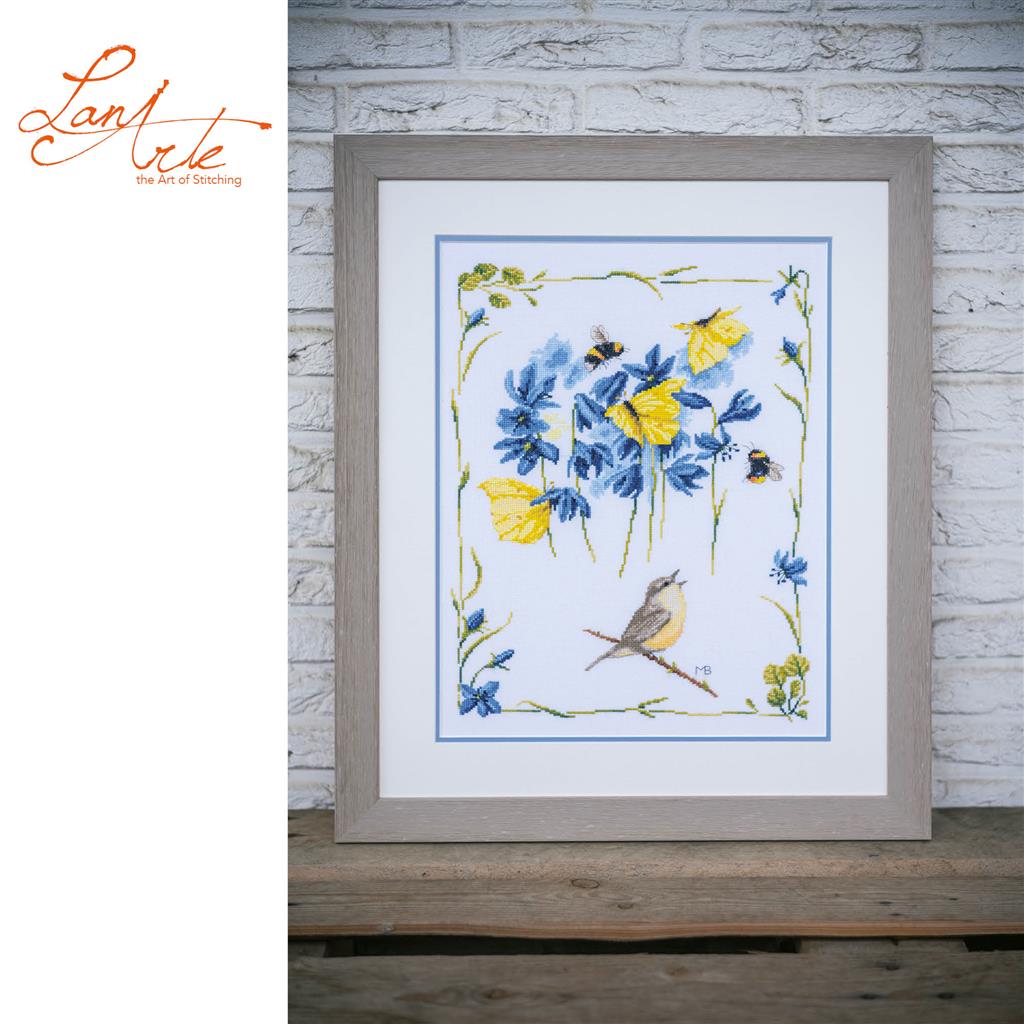 Embroidery kit - Chirping Chiffchaff PN-0191926