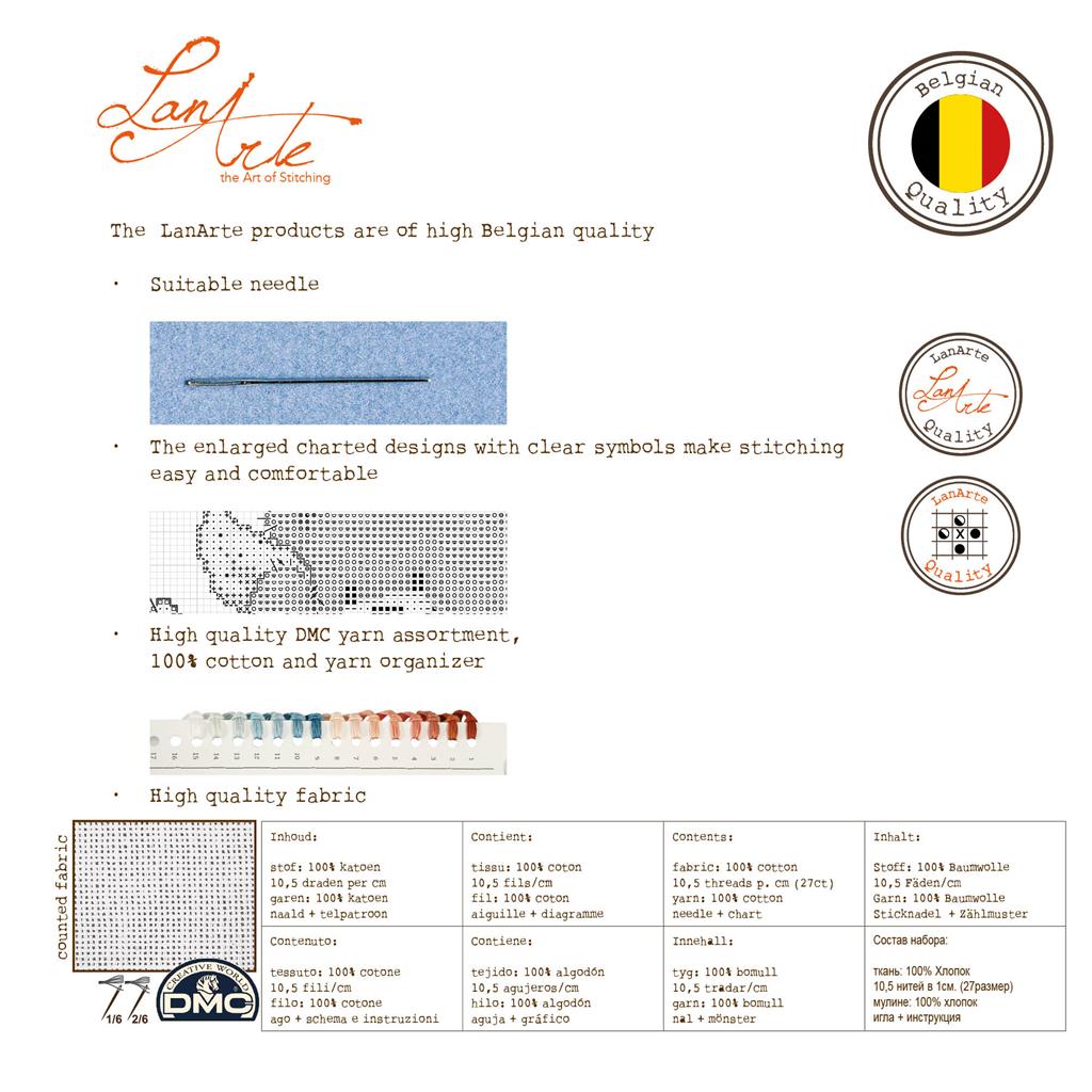Embroidery kit - Chirping Chiffchaff PN-0191926