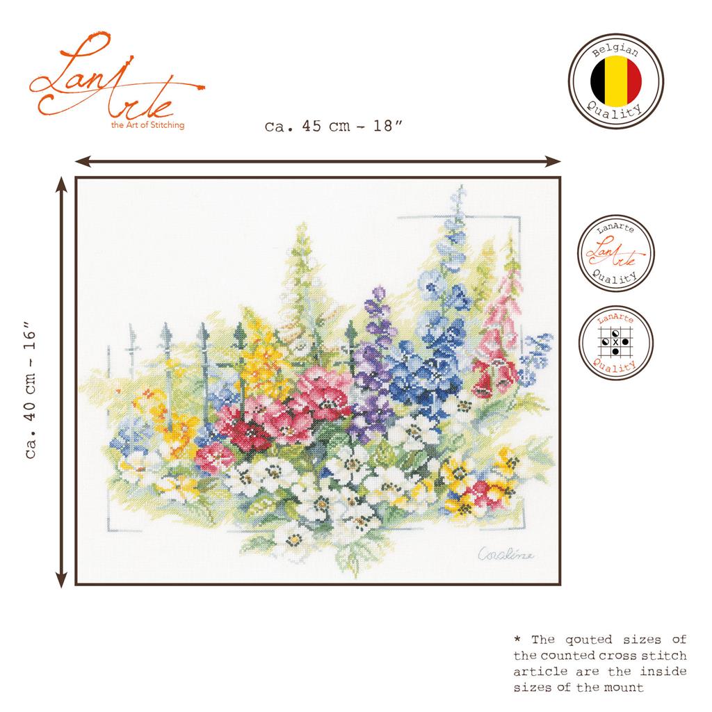 Borduurpakket - Bloemen explosie PN-0198502