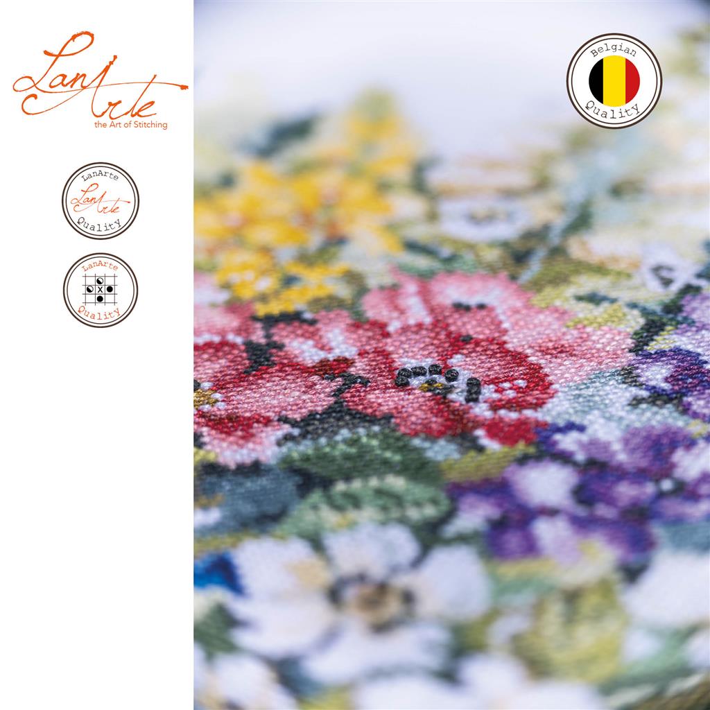 Borduurpakket - Bloemen explosie PN-0198502