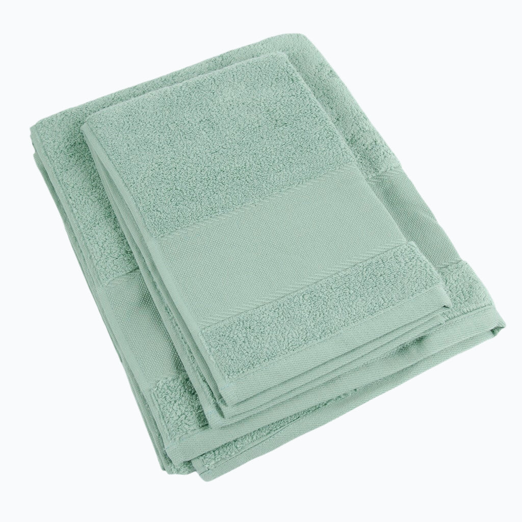 Set Badhanddoeken Met Borduurstrook - Willow (DMC)