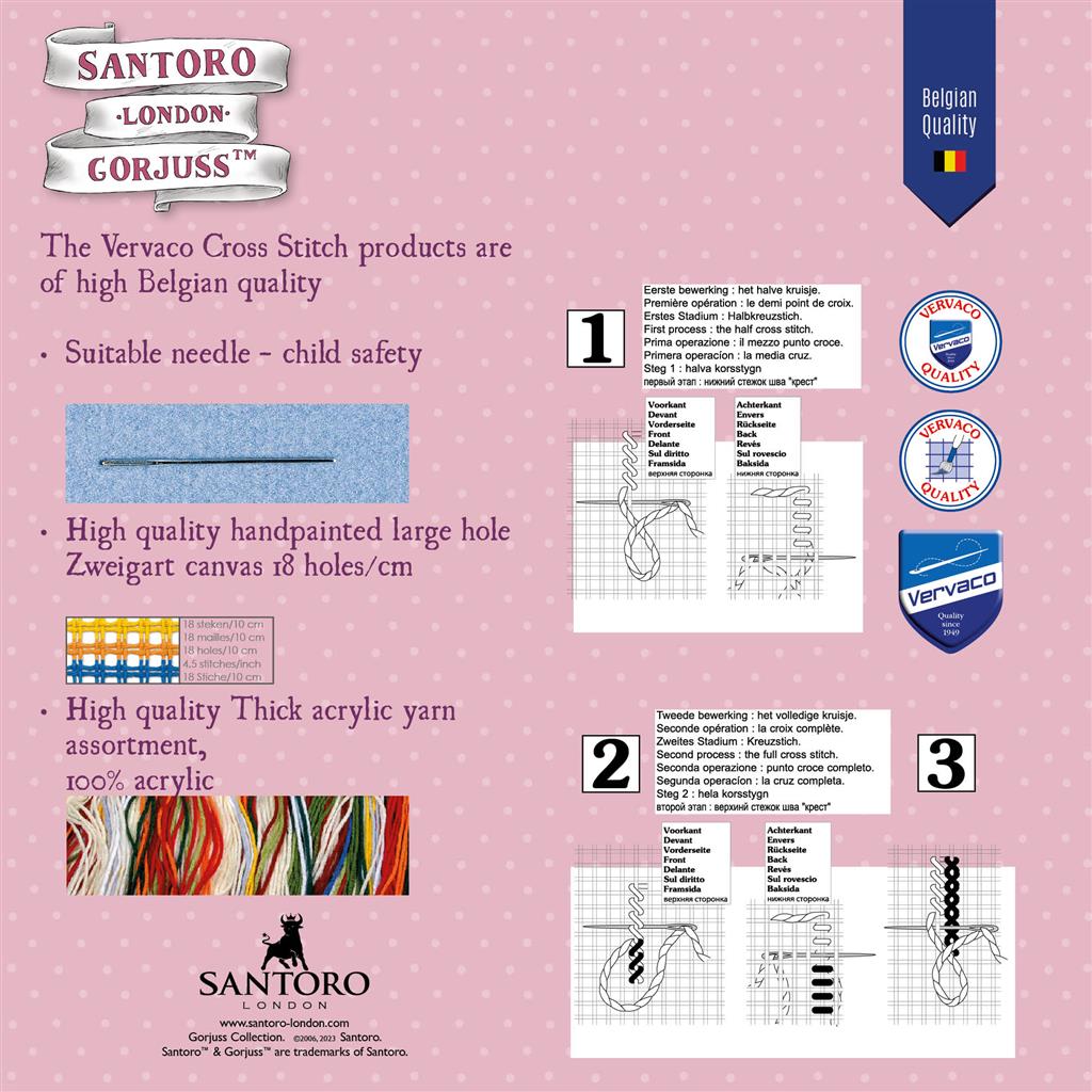 Kussen Borduurpakket - Gorjuss Dreaming PN-0201825