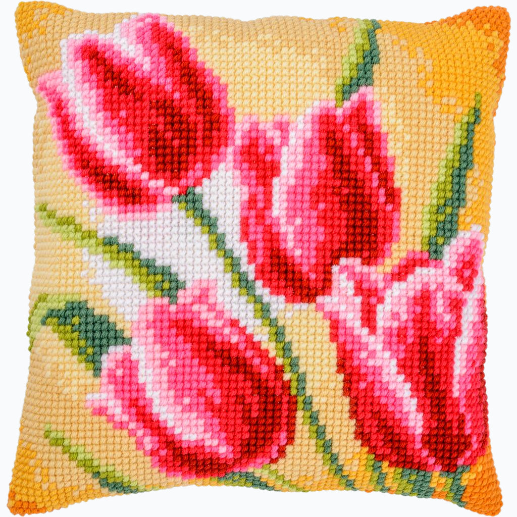 Cushion Embroidery Kit - Tulips PN-0204603