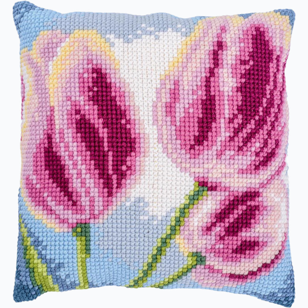 Cushion Embroidery Kit - Tulips PN-0204608