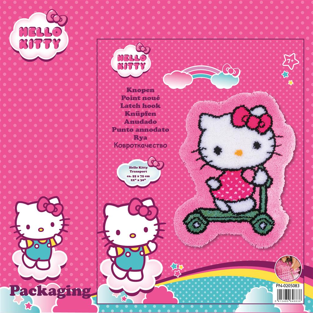 Kit de boutons Tapis de boutons - Transport Hello Kitty PN-0205083