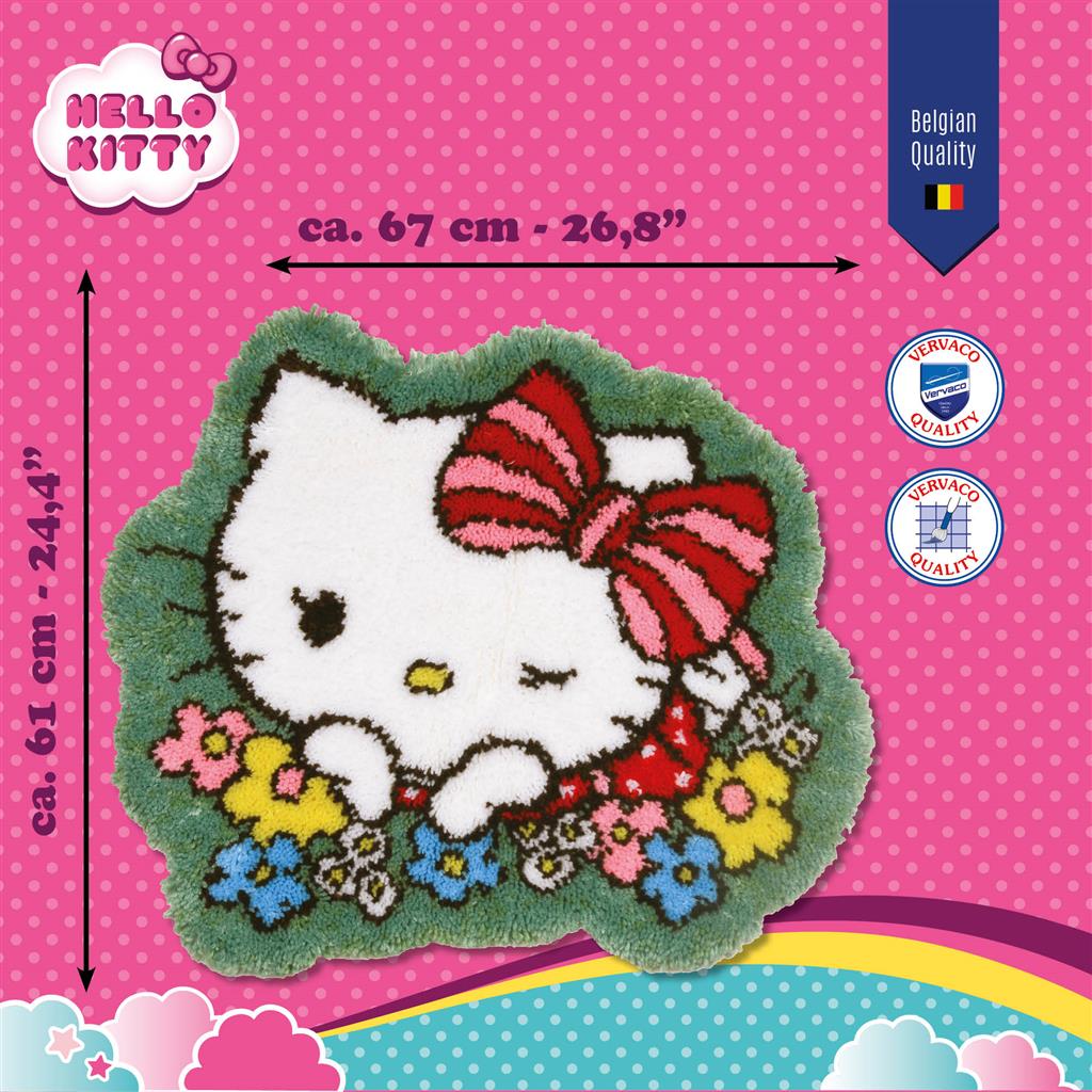Kit de boutons Tapis de boutons - Hello Kitty Fleur Mignonne PN-0205257