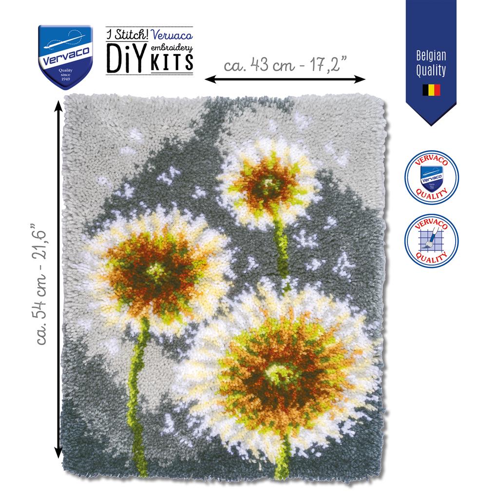 Knot package Knot carpet - Fluffy flower PN-0211066