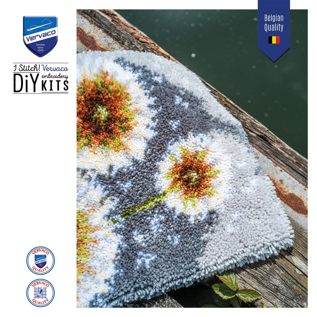 Knot package Knot carpet - Fluffy flower PN-0211066