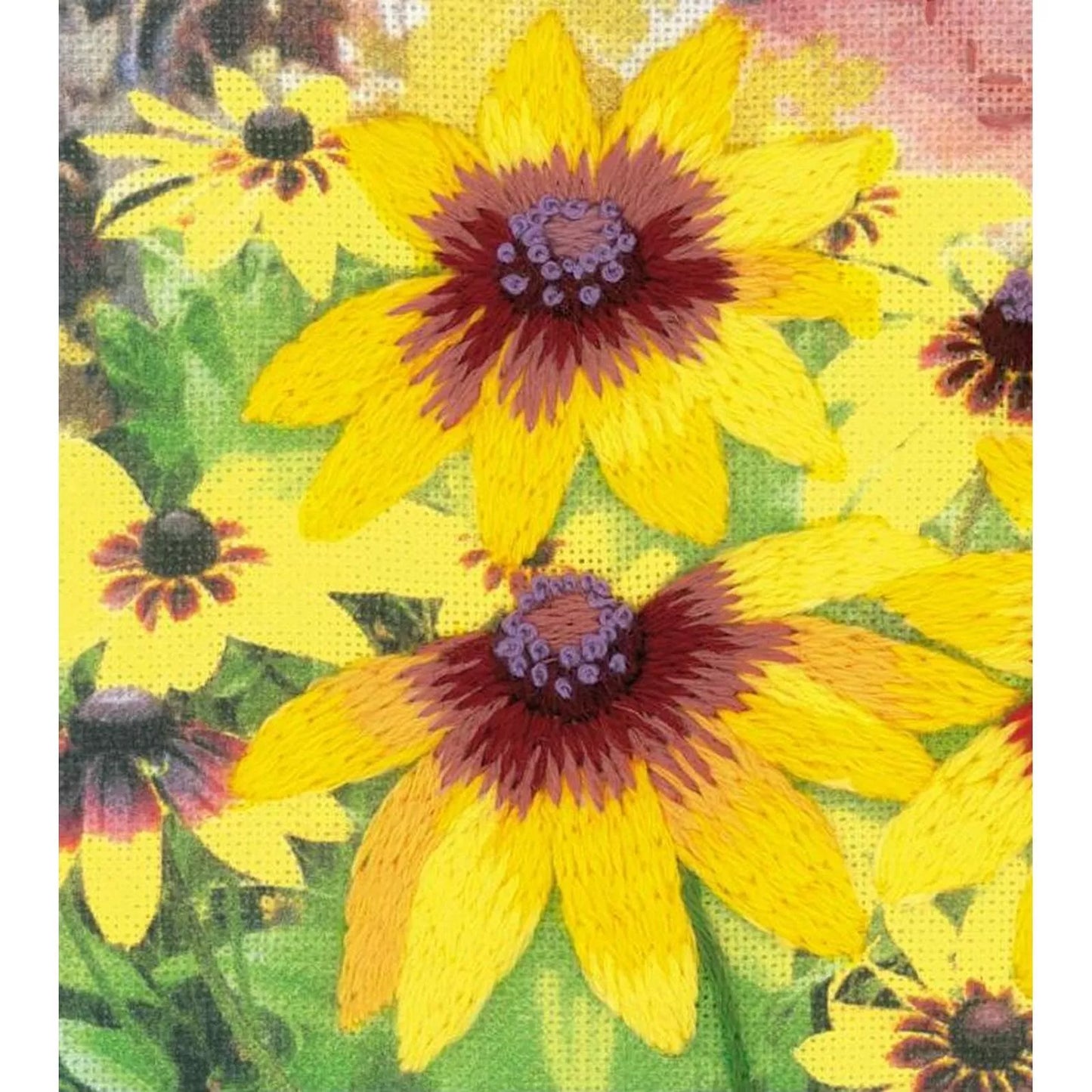 Embroidery Kit - Rudbeckia In The Garden