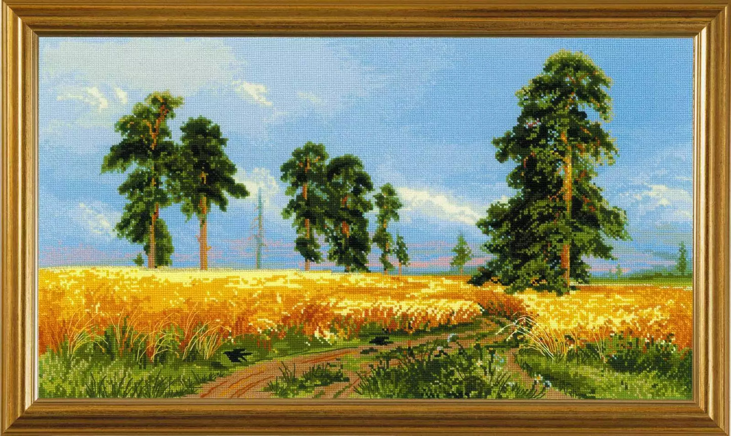 Borduurpakket - A Rye Field, After I. Shishkin's Painting 1598