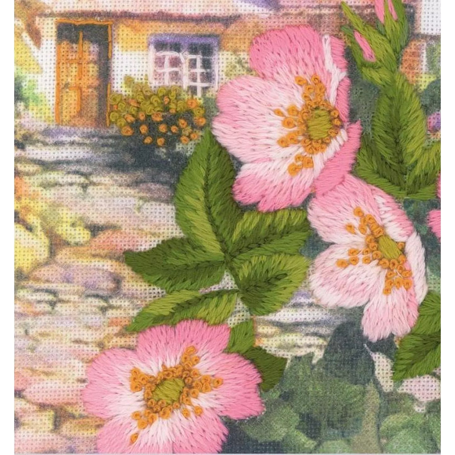 Embroidery kit - Rose Hip In The Garden
