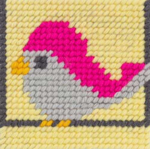 Borduurpakket Voor Kinderen - Vogel