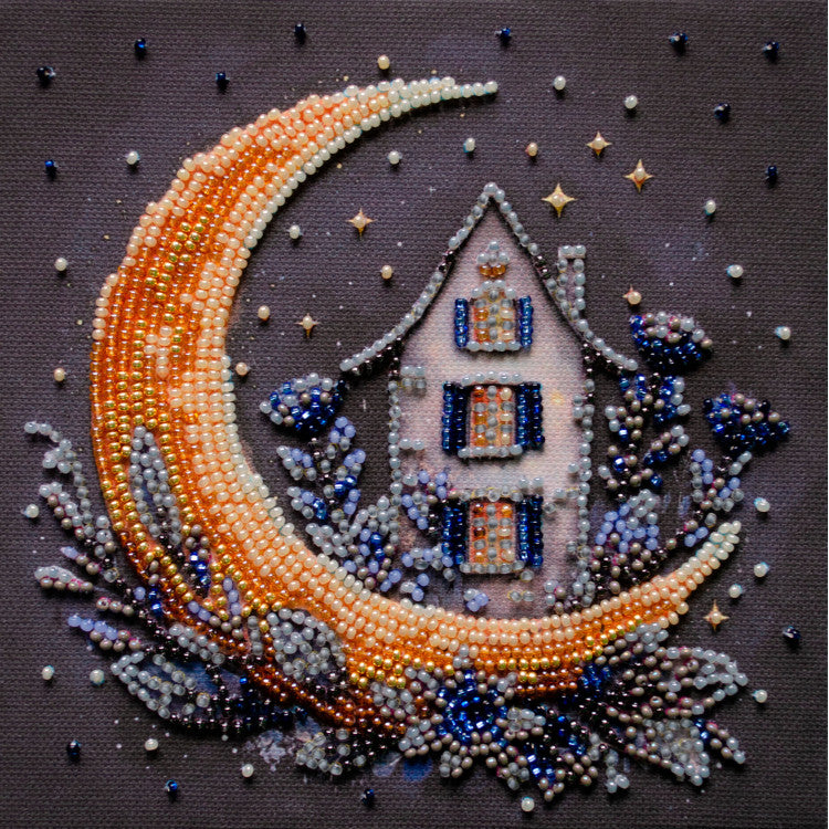 Borduurpakket met Kralen - The Magic Of The Night Sky AM-257