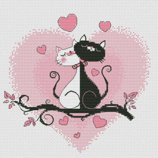 Borduurpakket - It Is Love! S1021