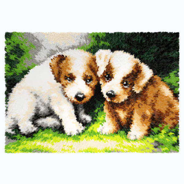 Knooppakket Knooptapijt - Puppies SA4176