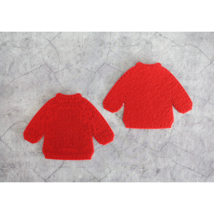 Embroidery Kit Christmas Tree Ornament - Favorite Sweater ST-1019