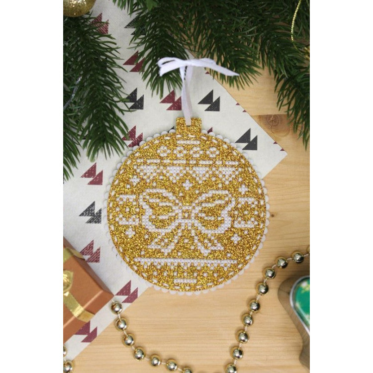 Kit de broderie pour sapin de Noël - Golden Gift T-1020