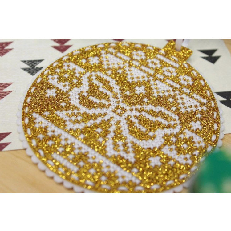 Kit de broderie pour sapin de Noël - Golden Gift T-1020
