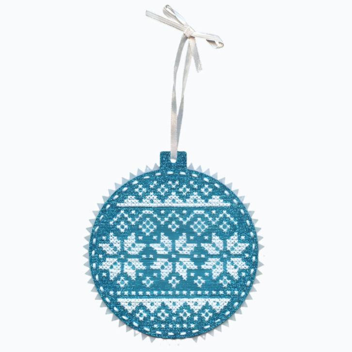 Kit de broderie pendentif sapin de Noël - Magic Ball T-971