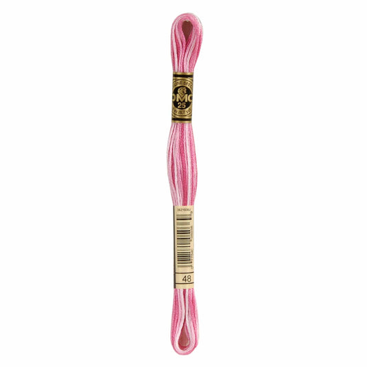 DMC Mouliné Spécial Embroidery Thread VARIEGATED - 48