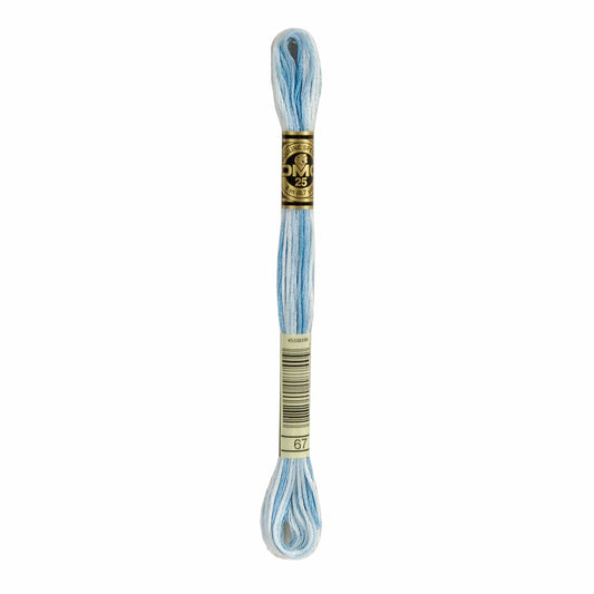 DMC Mouliné Spécial Embroidery Thread VARIEGATED - 67