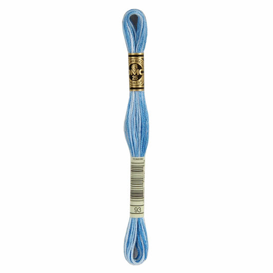 DMC Mouliné Spécial Embroidery Thread VARIEGATED - 93