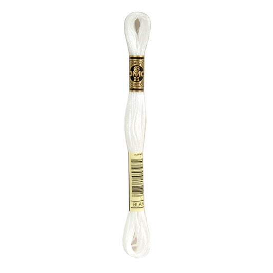 DMC Mouliné Spécial Embroidery Thread - BLANC