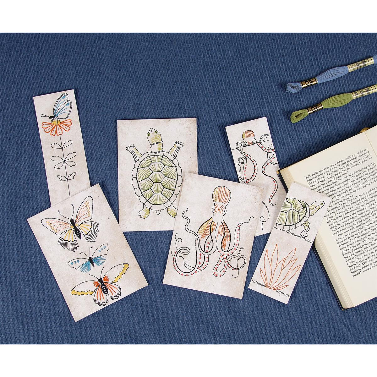 Wenskaarten Borduurpakket - Animals TB247