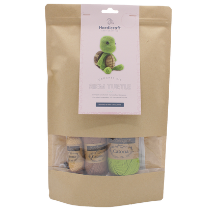 DIY Crochet Kit - Siem Turtle