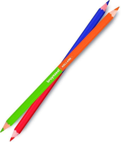 Kleurpotloden Set - Kids Twin Point Colour Pencils - 24 Kleuren