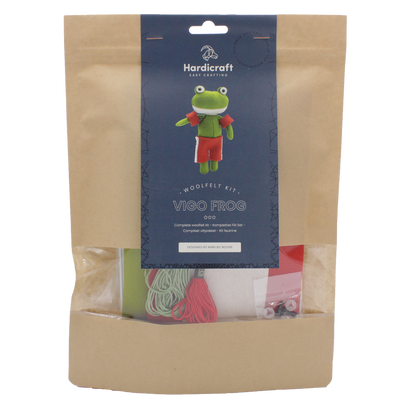 Kit de feutrine DIY - Grenouille de Vigo