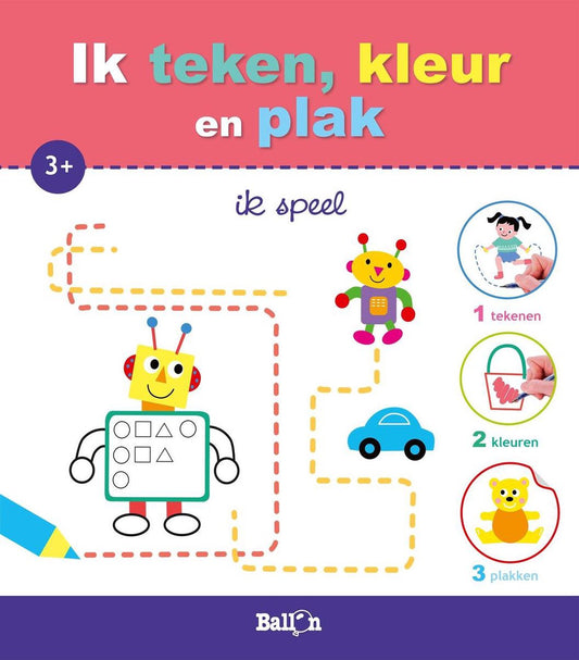 I Draw, Color and Paste - I Play