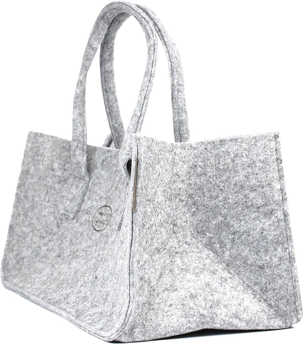 Felt Carrier Bag - Grey