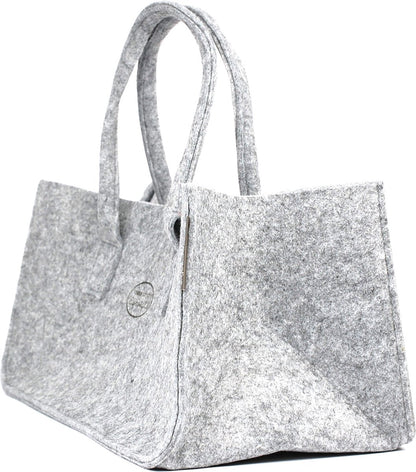 Felt Carrier Bag - Grey