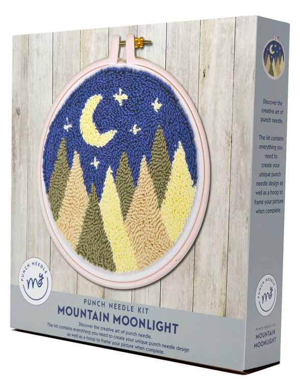 Punch Needle Kit - Mountain Moonlight (PN01)