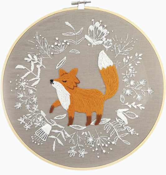 Embroidery kit - Fox DIY Kit 420270