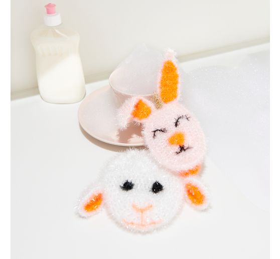 DIY Haakpakket - Sponzen "Haas & Lam" (Creative Bubble)