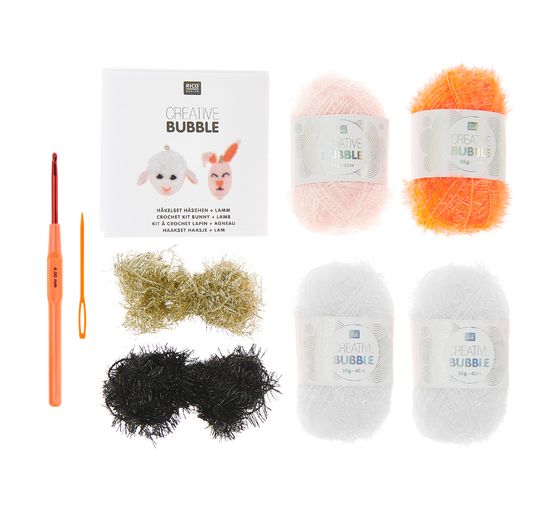 DIY Haakpakket - Sponzen "Haas & Lam" (Creative Bubble)