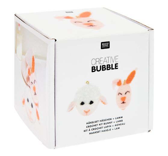 DIY Haakpakket - Sponzen "Haas & Lam" (Creative Bubble)