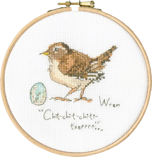Kit de broderie - Petit Troglodyte XMF5